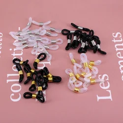 40pcs Glasses Chain Plastic Silicone Connection Glasses Chain Anti skid Rubber Ring Strap Extension Spring DIY Eyeglasses B18