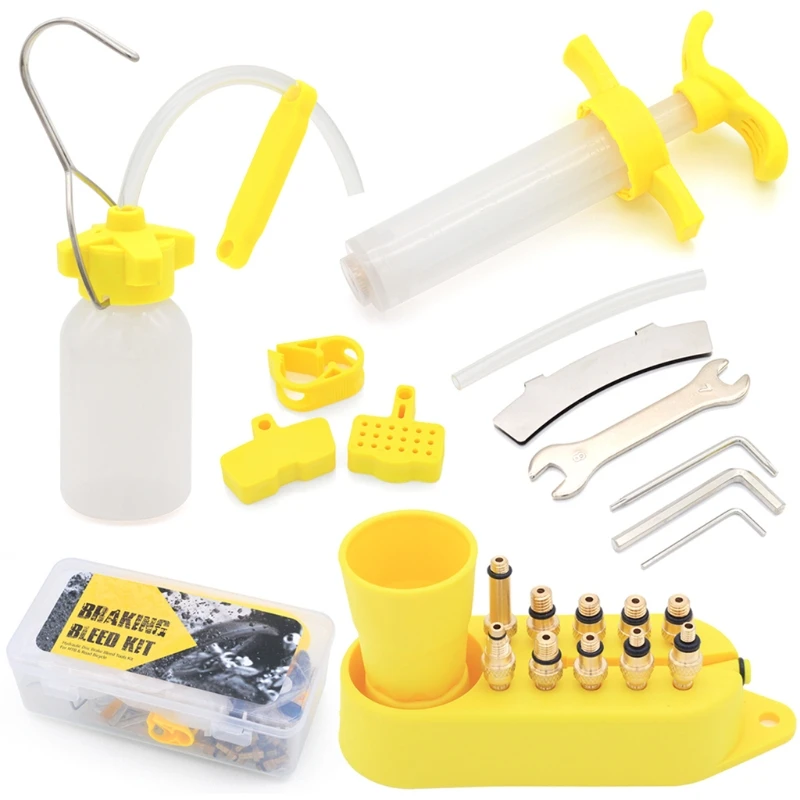 

Универсальный комплект для прокачки масла гидравлического дискового тормоза велосипеда для AVID Formula Hanyes для Tekro