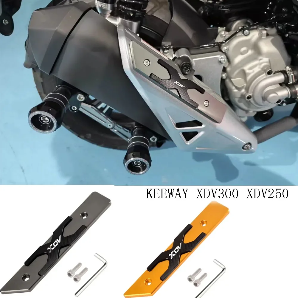 Brand new suitable for KEEWAY XDV300 motorcycle exhaust pipe decorative bracket suitable for KEEWAY XDV300 XDV250 Vieste XDV 300