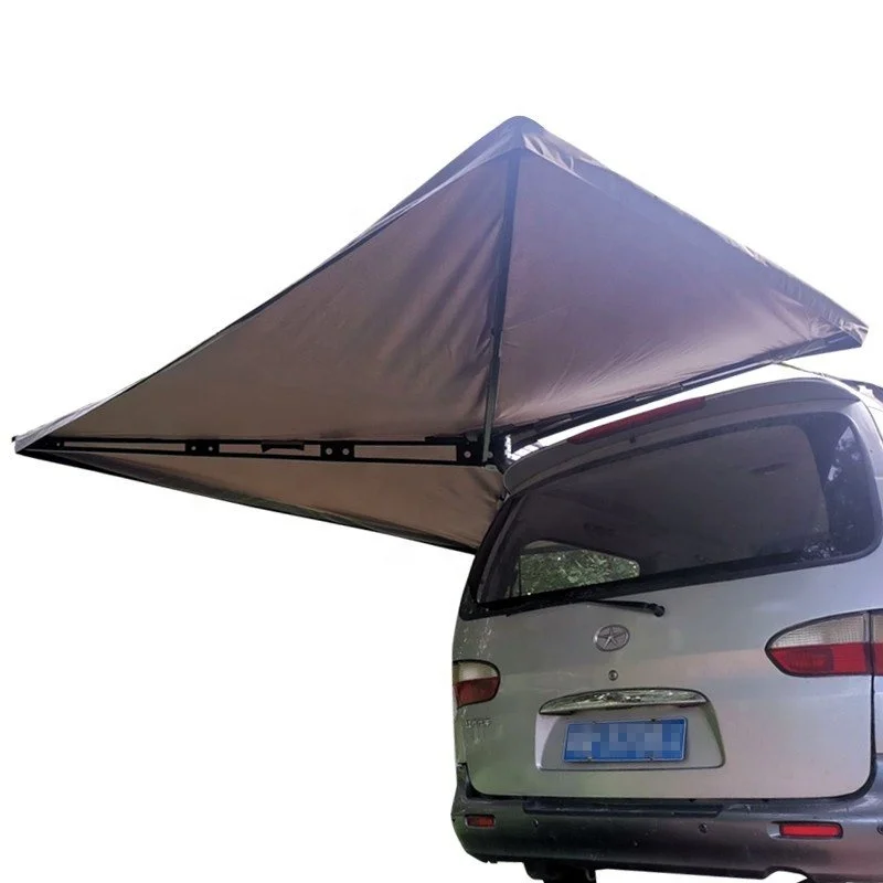 4X4 Offroad Outdoor Auto Car Sunproof Waterproof Side Awning Roof Tent for Camping Sunshade Tent Tarp