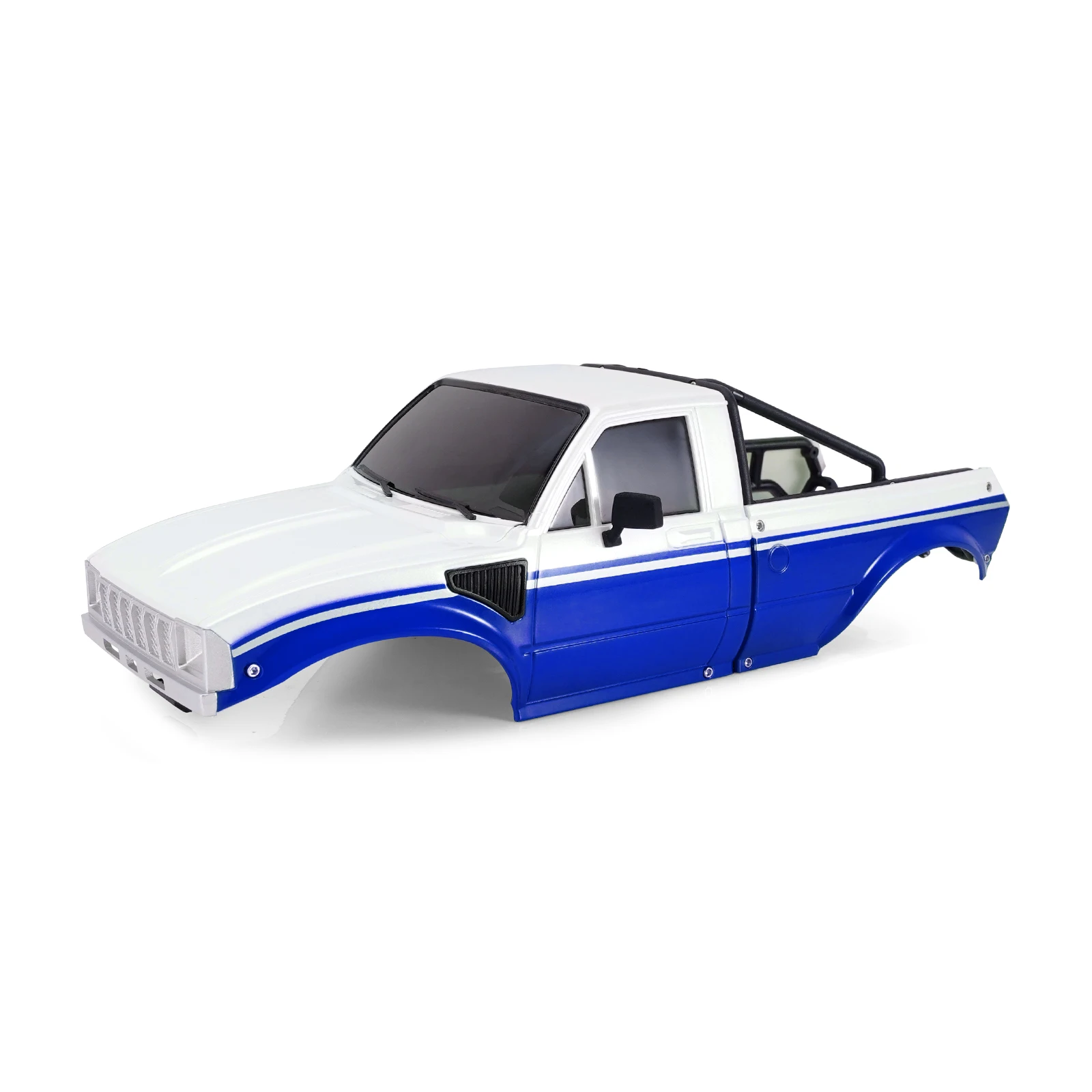 INJORA IR60 Pickup Hard Body Shell with Bed Rack for 1/18 RC Crawler TRX4M Defender Bronco image 3