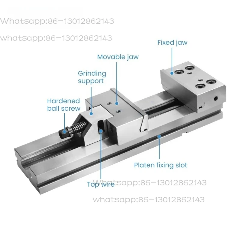 1PCS   NEW  GT150 GT175 GT200 parallel clamp 8 CNC milling machine precision modular lathe