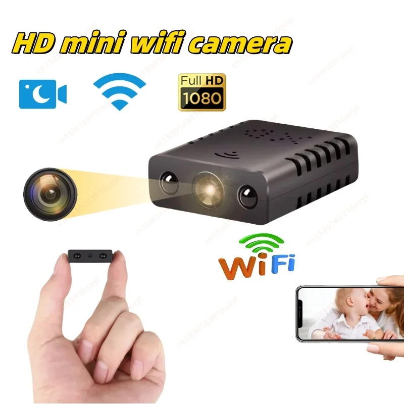 1080P HD Mini Camera WIFI Smart Home Surveillance Security webcam Wide Angle Micro Camcorder IR Night Vision invisible espia cam