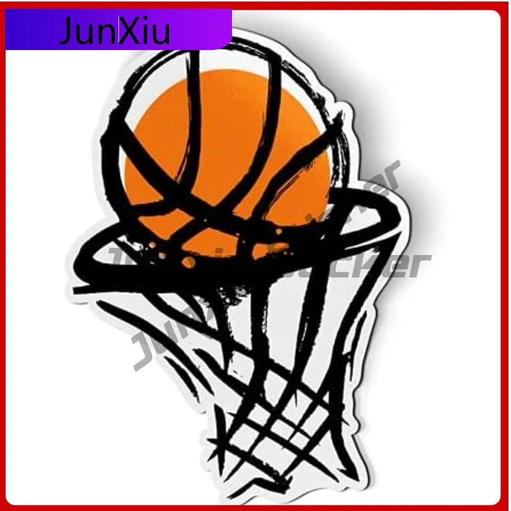 

Basketball 5 Magnet Cute Limited Waterproof Stylish Window Decal Vinyl Car Laptop Bumper Auto Exterior Gift Decor