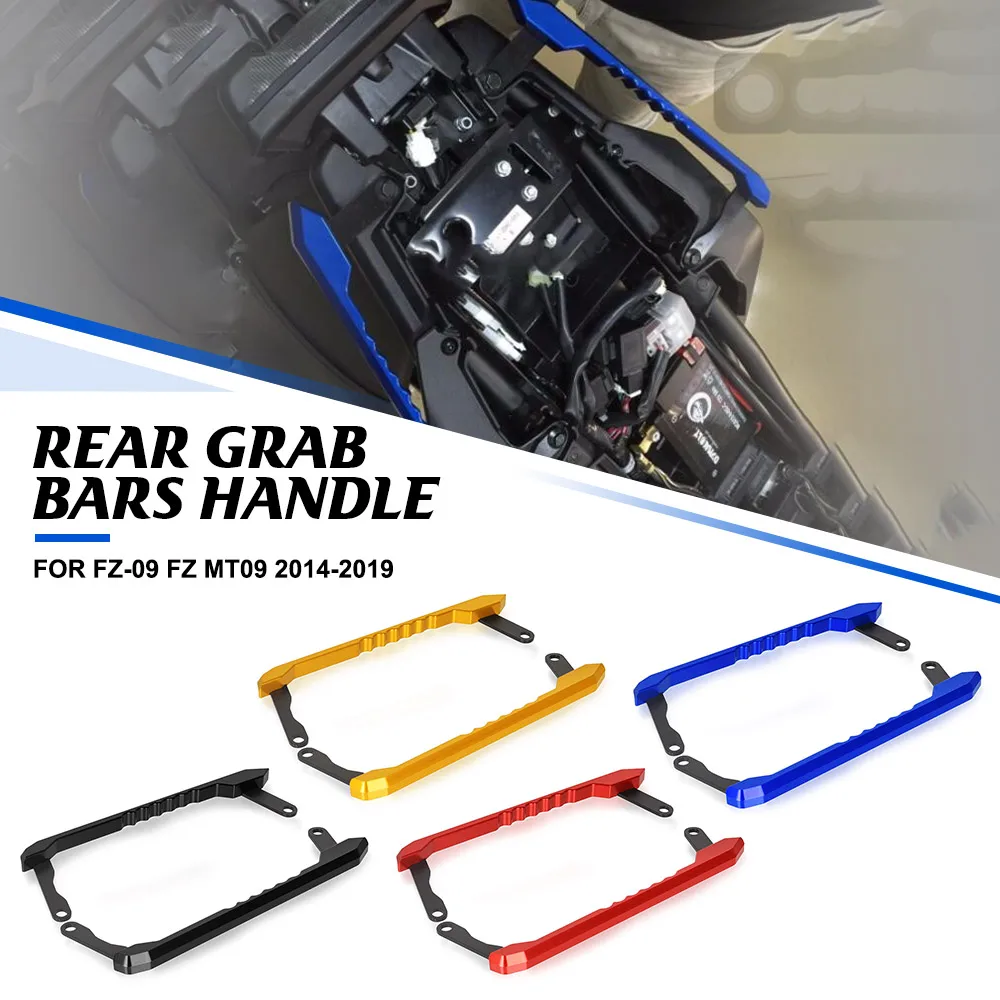 

FZ-09 FZ MT09 2014-2019 2018 2017 2016 2015 Passenger Frame Armrest Pillion Set Arm Rest For Yamaha MT09/MT-09 Rear Grab Bars