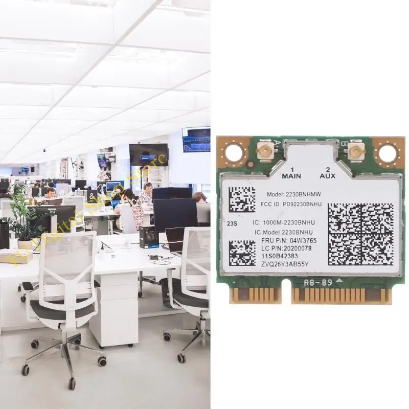 96BA Wireless-N 2230 Wireless + BT4.0 WiFi karta 2230BNHMW, 04W3765 Wireless WIFI Card