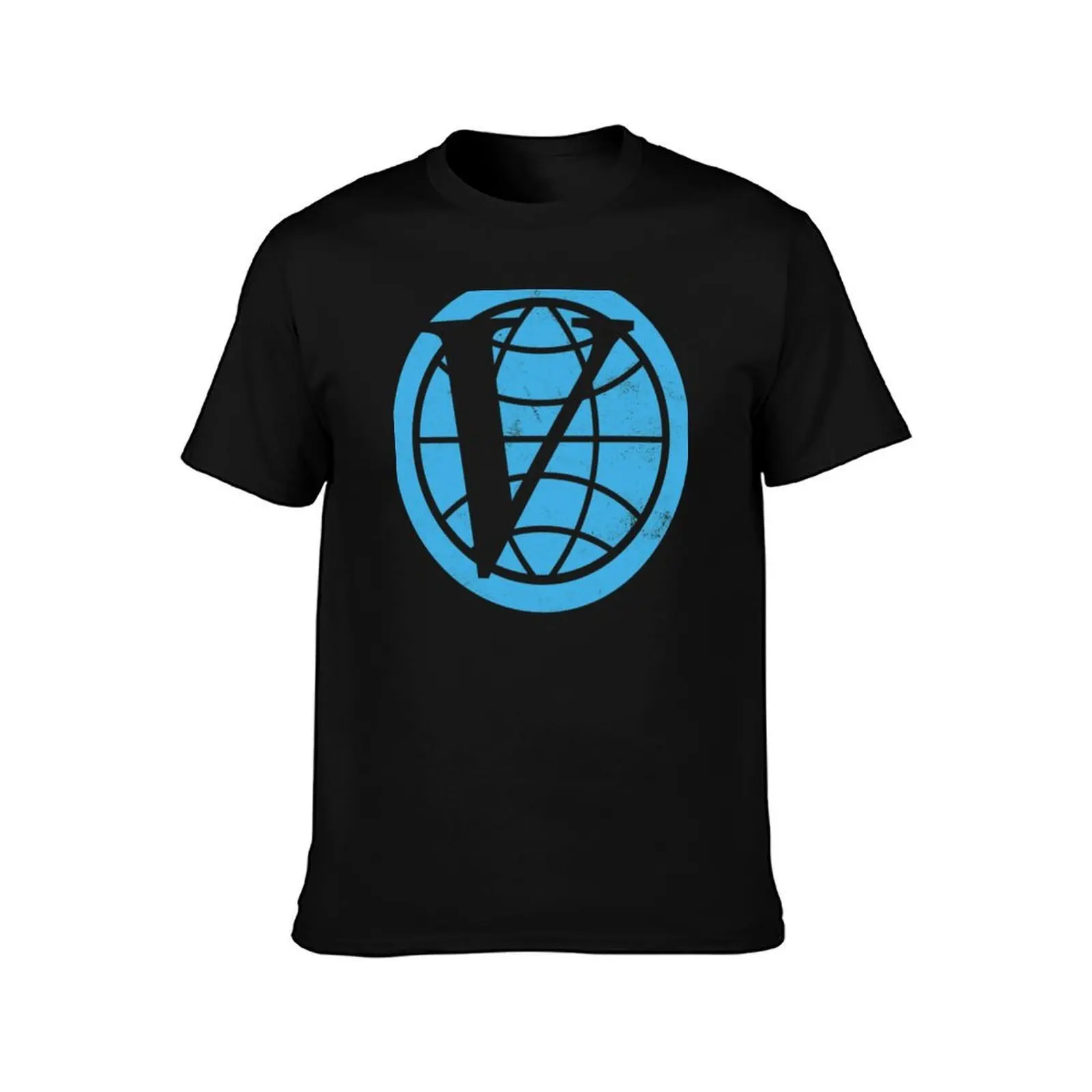 Venture Industries logo — The Venture Bros. T-Shirt, Summer Casual Cotton Tee, Oversized Streetwear Tops, Vintage Graphic Print