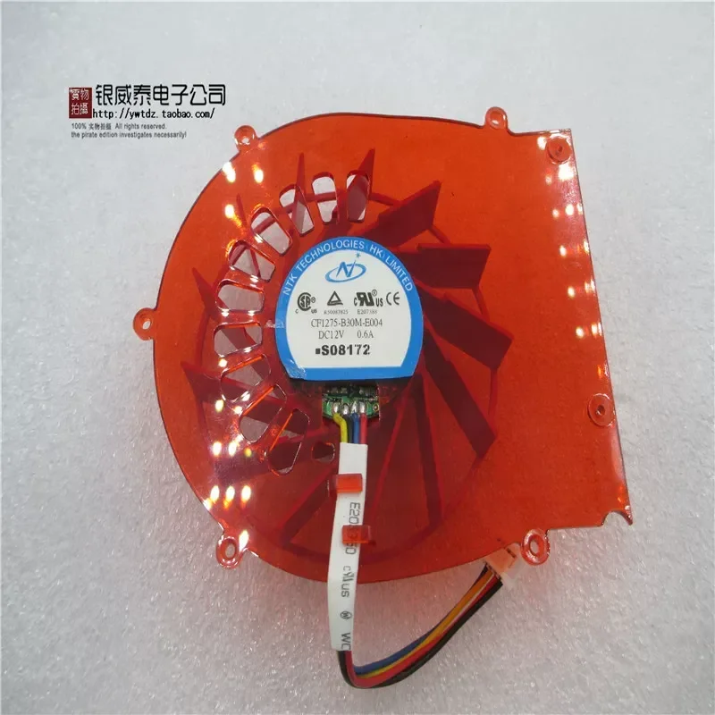 Graphics Fan for ATI Board NTK CF1275-B30M-E004 DC 12V 0.6A