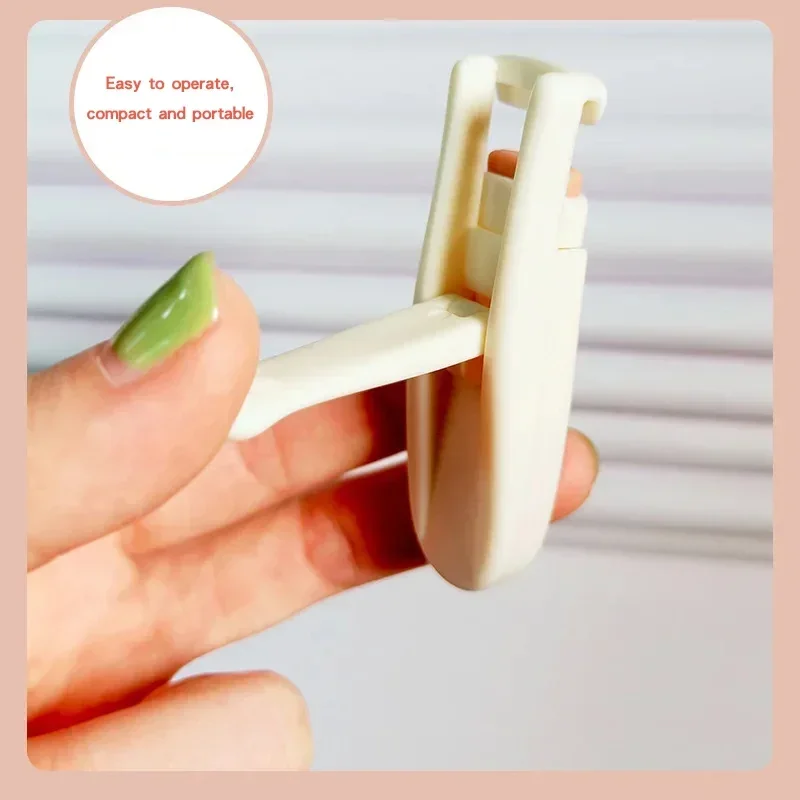 Venta al por mayor, 2 uds., rizador de pestañas con garra de gato, además de ángulo ancho, accesorios de maquillaje de larga duración para mujeres, herramienta que se adapta a todas las formas de pestañas