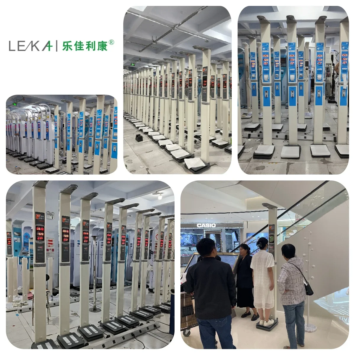 Ultrasonic sensor type human bmi weight scale digital height measuring machine