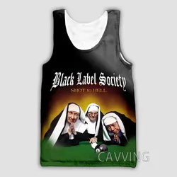 New Fashion Women/Men's 3D Print  BLACK LABEL SOCIETY  Tank Tops Harajuku  Vest  Summer Undershirt Shirts Streetwear   V01