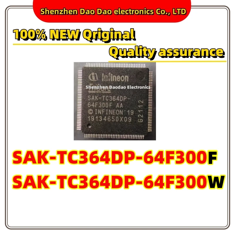 

SAK-TC364DP-64F300F SAK-TC364DP-64F300W LQFP-144 Microcontroller chip new original