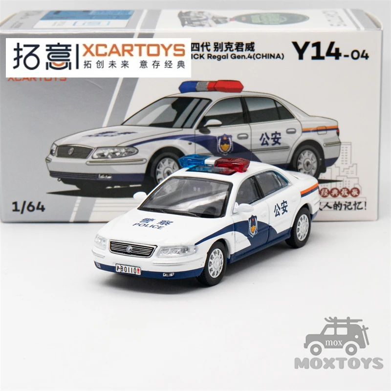 

XCarToys 1:64 Regal Gen.4 полицейский автомобиль, литый под давлением модель автомобиля