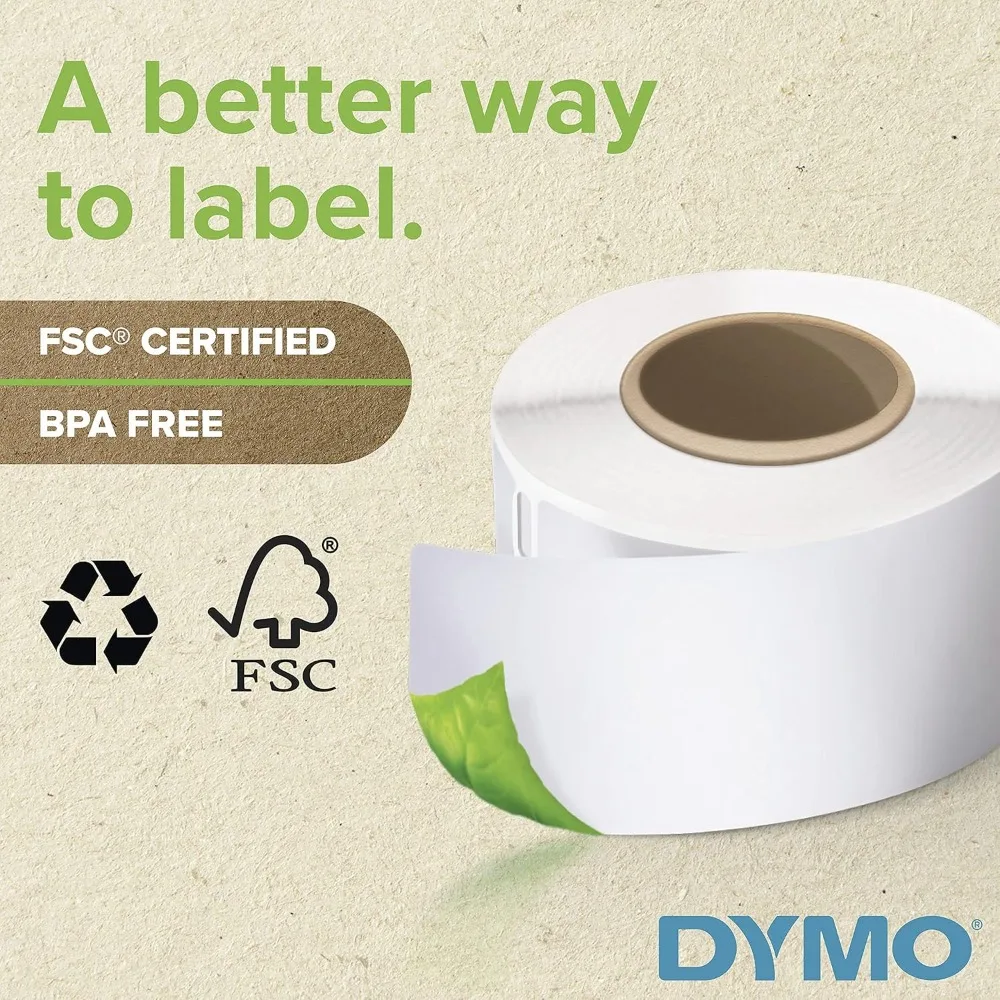 

Authentic LW Mailing Address Labels Labels for LabelWriter Label Printers White Rolls of 350 (8400 Total)