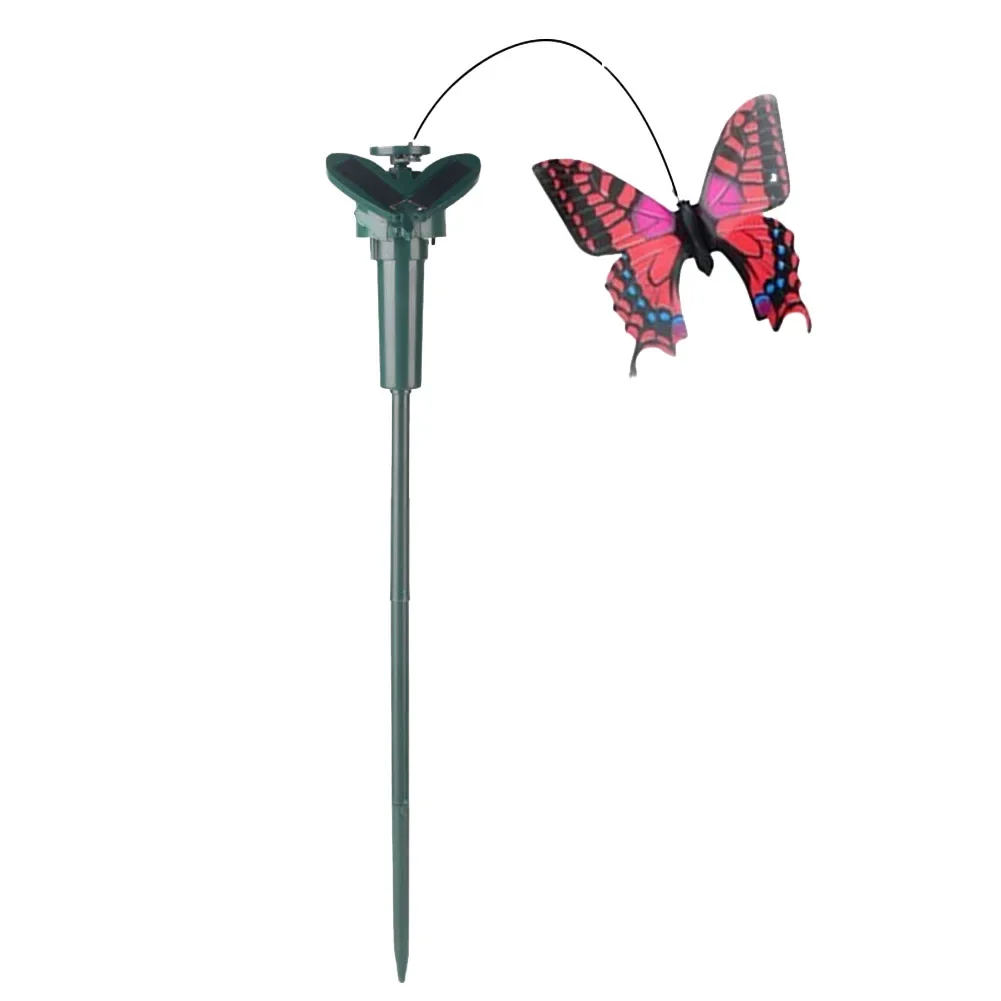 Butterfly Installation Wedding Yard Brightness Of Your Monitor Outdoor Yard Decor Waterproof Solar Butterfly Bird