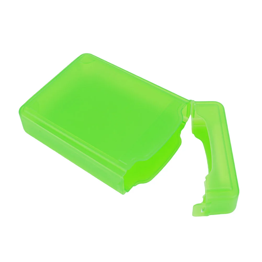 صندوق تخزين القرص الصلب IDE SATA HDD مقاس 3.5 بوصة، حافظة بلاستيكية لمحرك الأقراص الصلبة (أخضر)