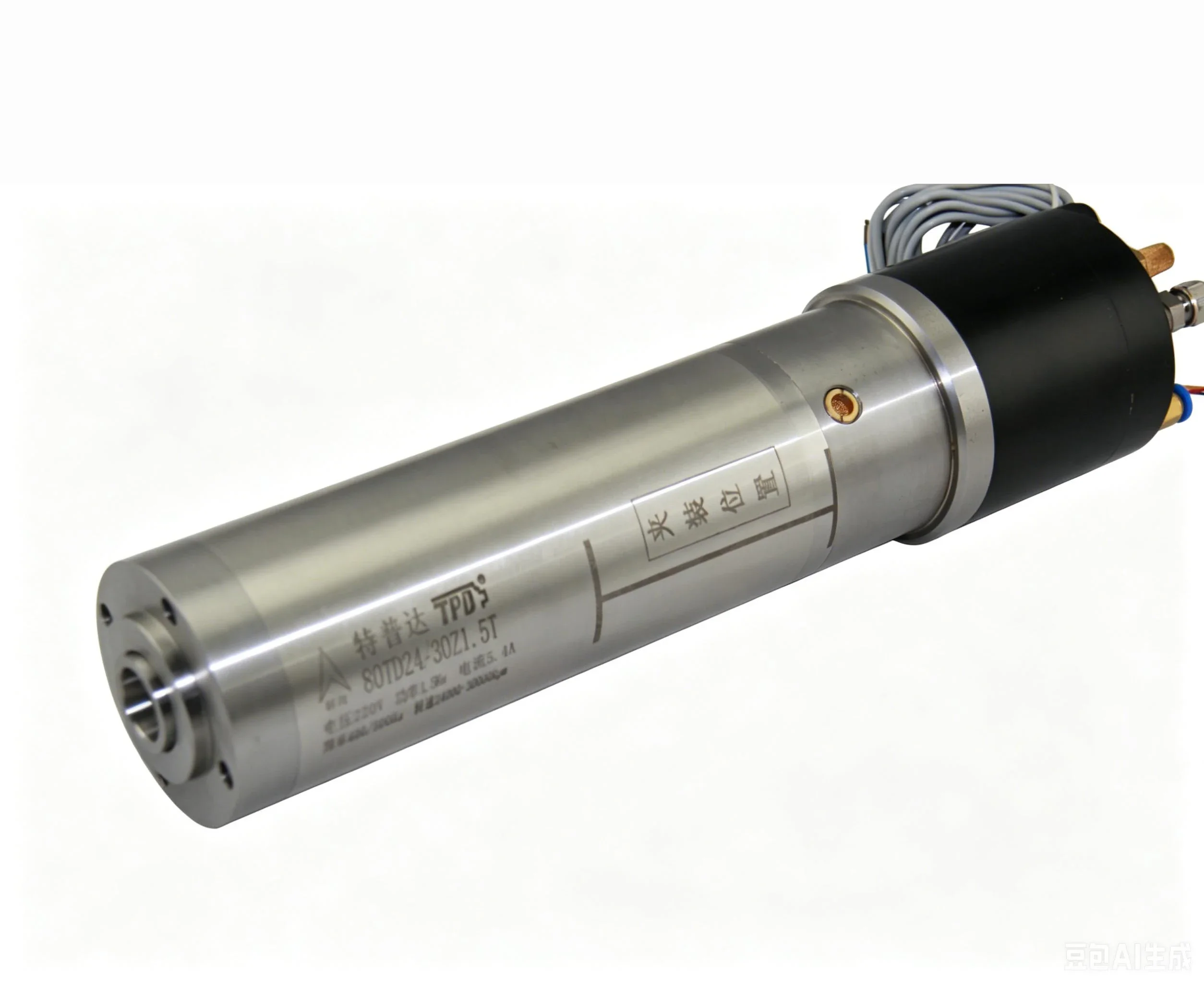ISO20 1.5KW ATC Spindle 24000/30000 Rpm for High-precision Machining Milling Grinding and Deburring CNC Spindle Motor
