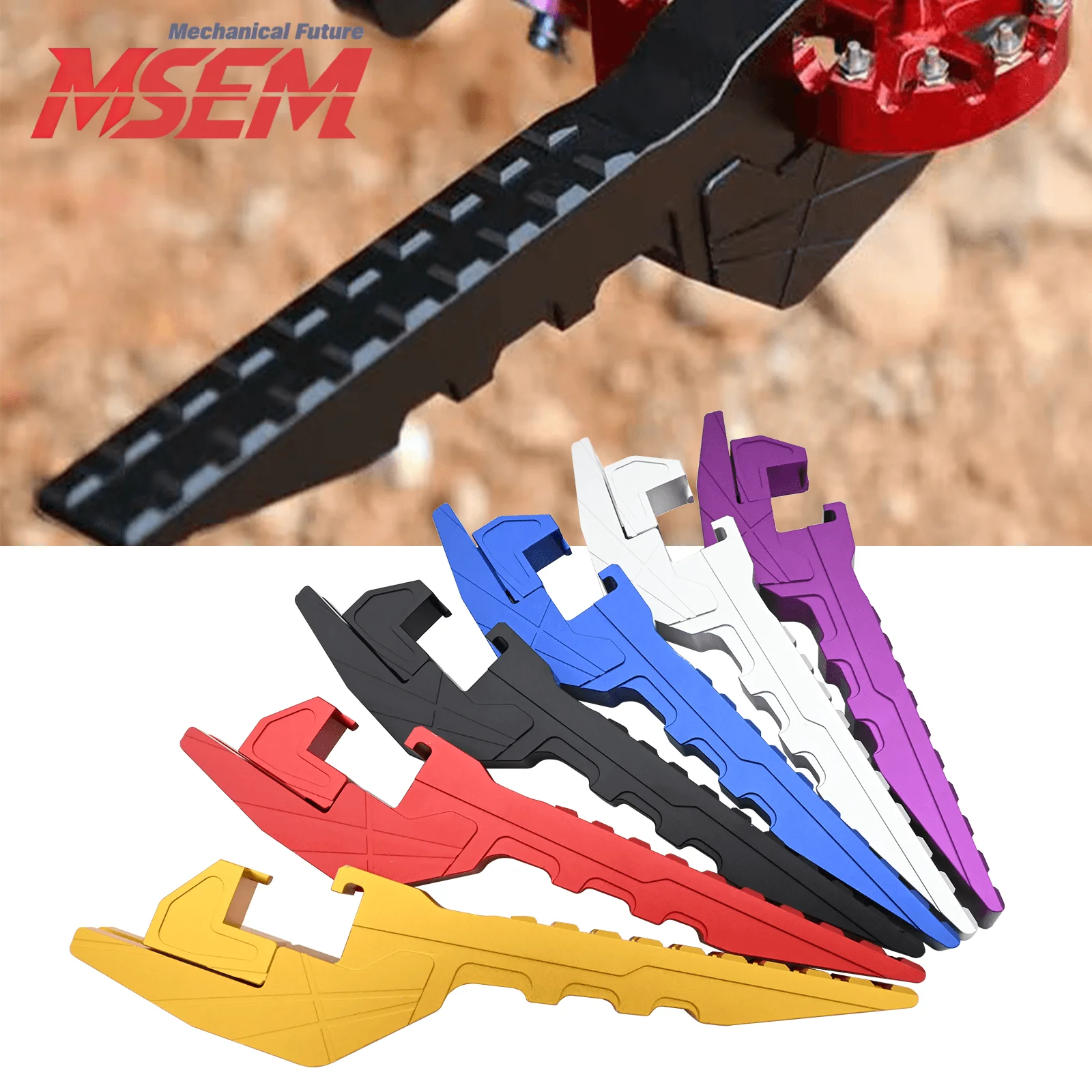

Motocross Passenger Foot Peg Extensions Extended Footpeg For Sur Ron Light Bee X S/X/L1E Segway X260 X160 79 Bike Electric