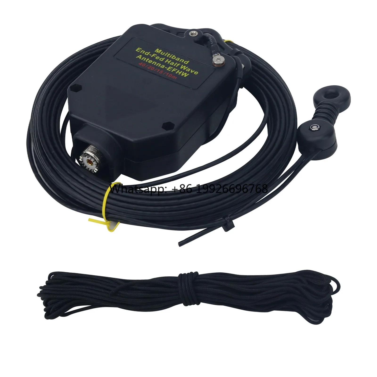 

JYR4010-150W 7MHz/14MHz/21MHz/28MHz End-Fed Antenna Kit Shortwave Antenna + Eco-Friendly Bag
