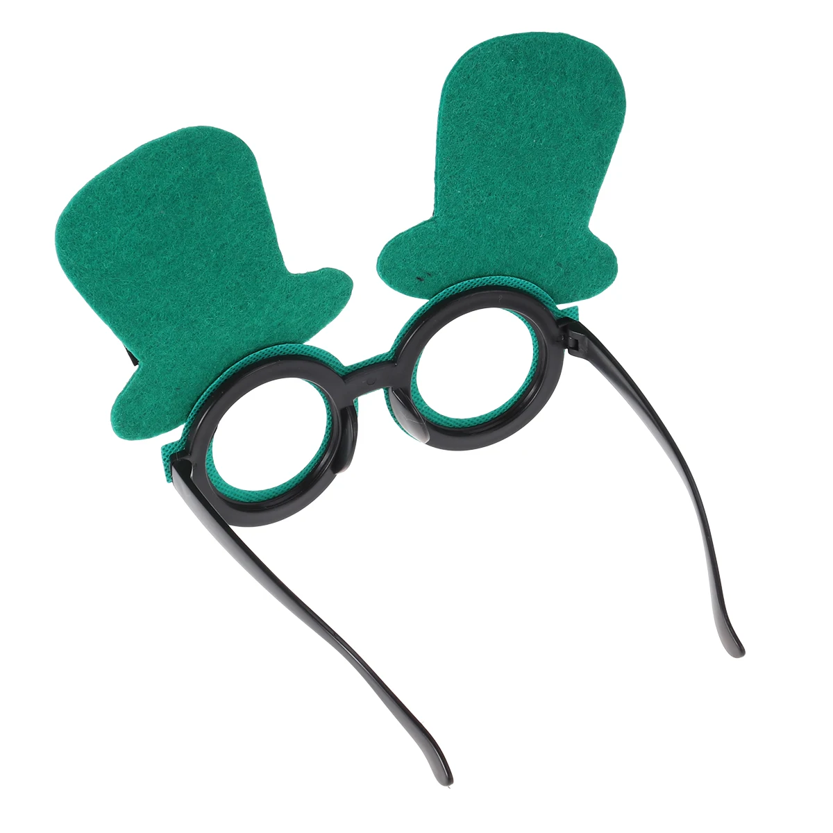 

Shamrock Glasses Clover Hat Festival Party Supplies St Patrick Day Novelty Patrick'S Day Glasses Decor Accessories