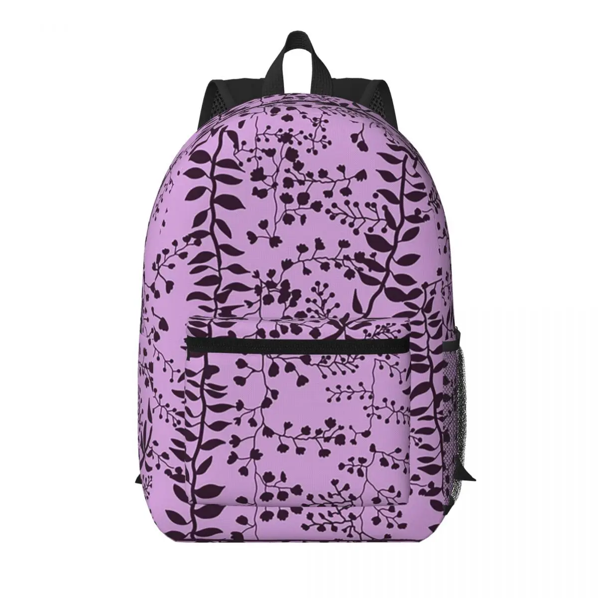 Bella Swan Lavender Freesia Student Backpack School Bag Hiking Travel Daypack for Men Women Bookbag Shoulder Bags