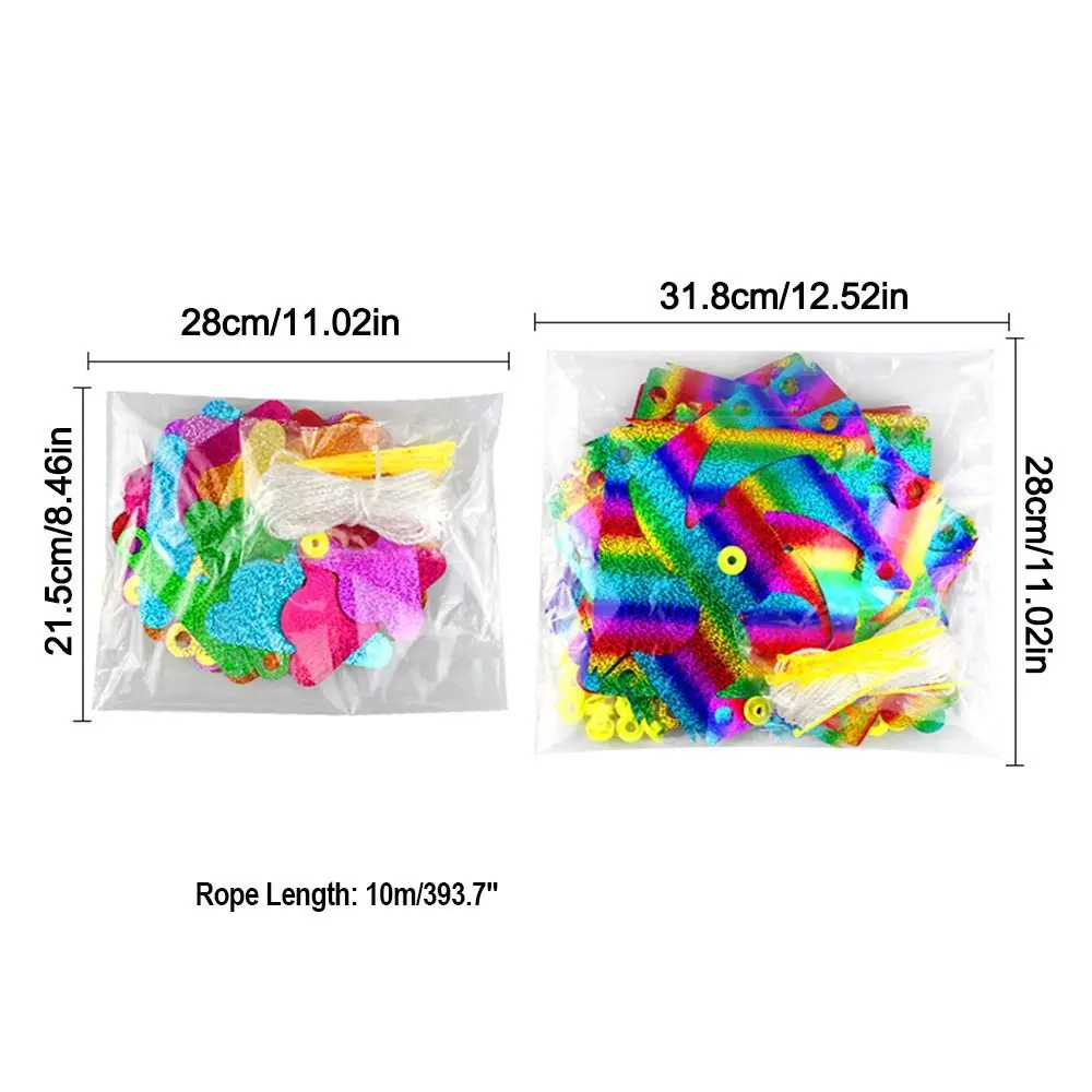 Anti Vogels Vogelafstotende Windmolen Boomgaard Bescherming Kleurrijke Reflecterende Windmolen Tuin Decor Wind Spinners Vogel Repeller