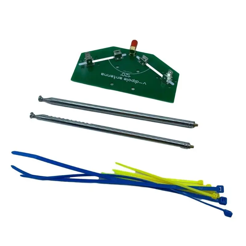 

78M-1 GHz Frequency Receive 137MHz Positive V Horn Antenna Rod V-dipole Oscillator DIY Kits