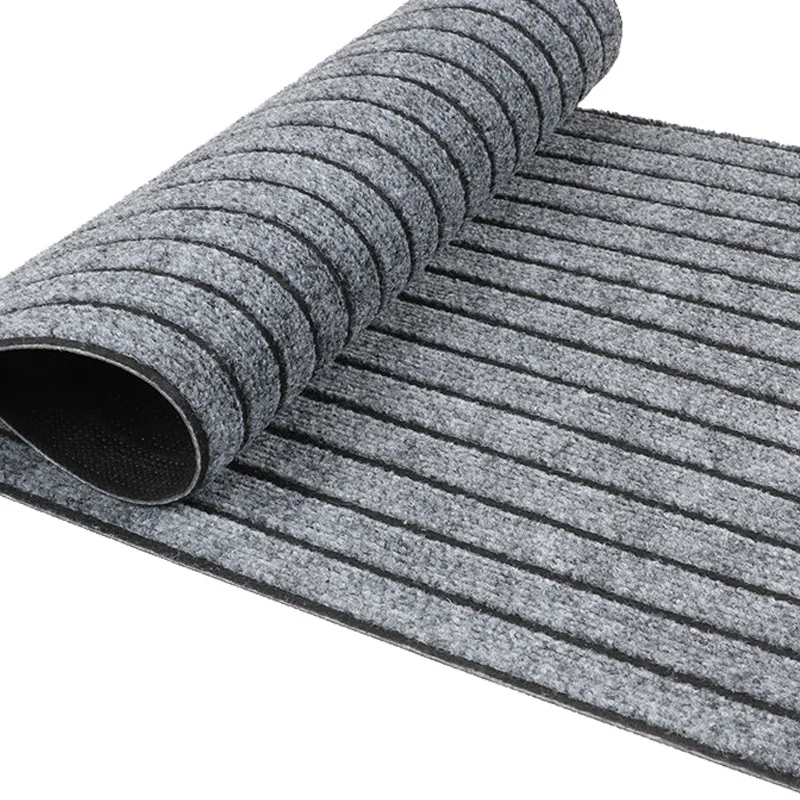 Striped Rugs Entrance Door Mat Kitchen for Floor Mats OutDoor Rug Non-slip Area Home Decoration Carpet Living Room Easy To Clean