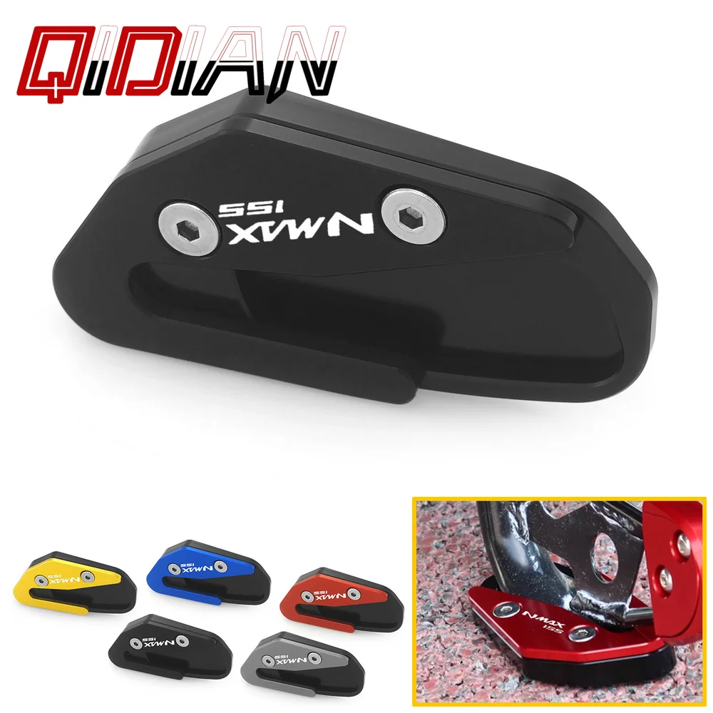 

2020-2025 Motorcycle Accessories Side Stand For YAMAHA NMAX155 Kickstand Plate Extension Support Foot Enlarger Pad