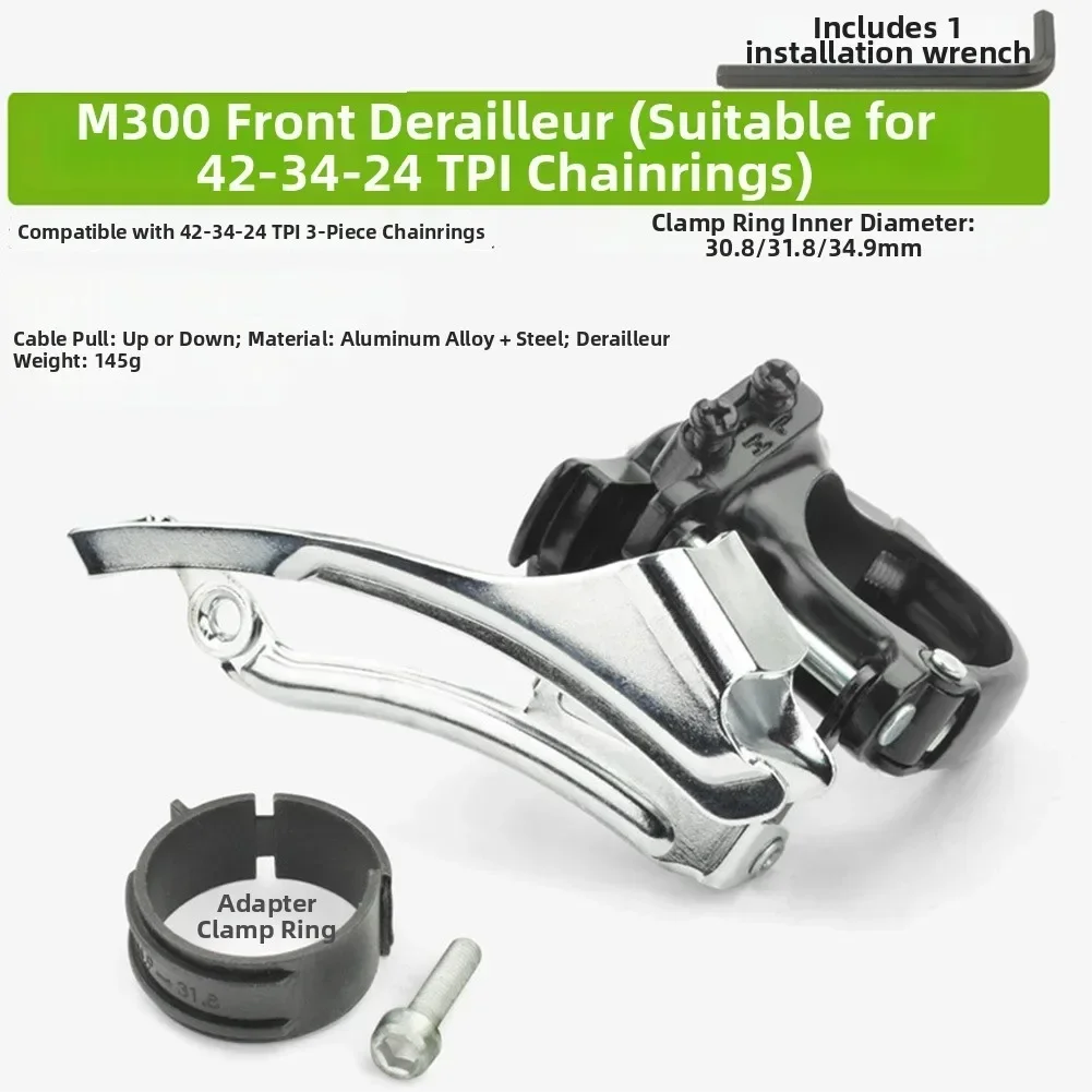 

1pc Front Derailleur For MTB Mountain Bike (7/8/9 Speed) Bicycle Derailleur Mountain Bike Front Derailleur For 42/44T Chainring