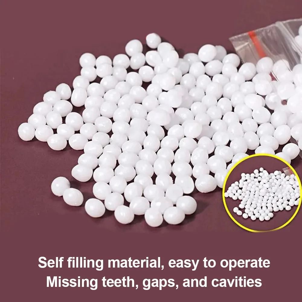 Resin Tooth Permanent high hardness Repair Glue Shapeable Teeth Gaps Filling Teeth Repair Falseteeth Glue Safety Dental Supplies