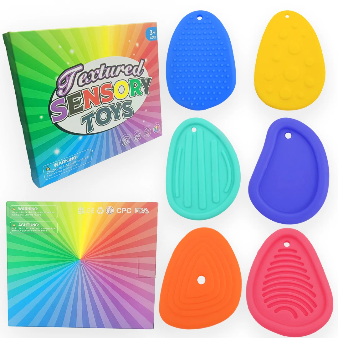 Fidget Sensory Toys Worry Stones Children Adults Christmas Stockings Stuffed With Autistic ADHD gifts Classroom Students Boys