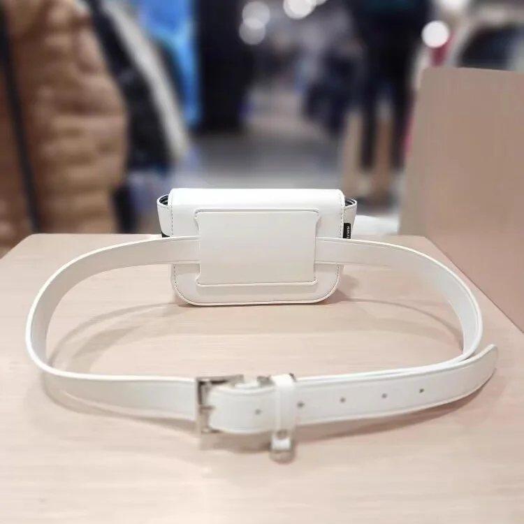 Ladies' New Golf Waist Bag Rangefinder Pouch Small Rabbit Pattern Simple and Stylish Sporty Casual PG