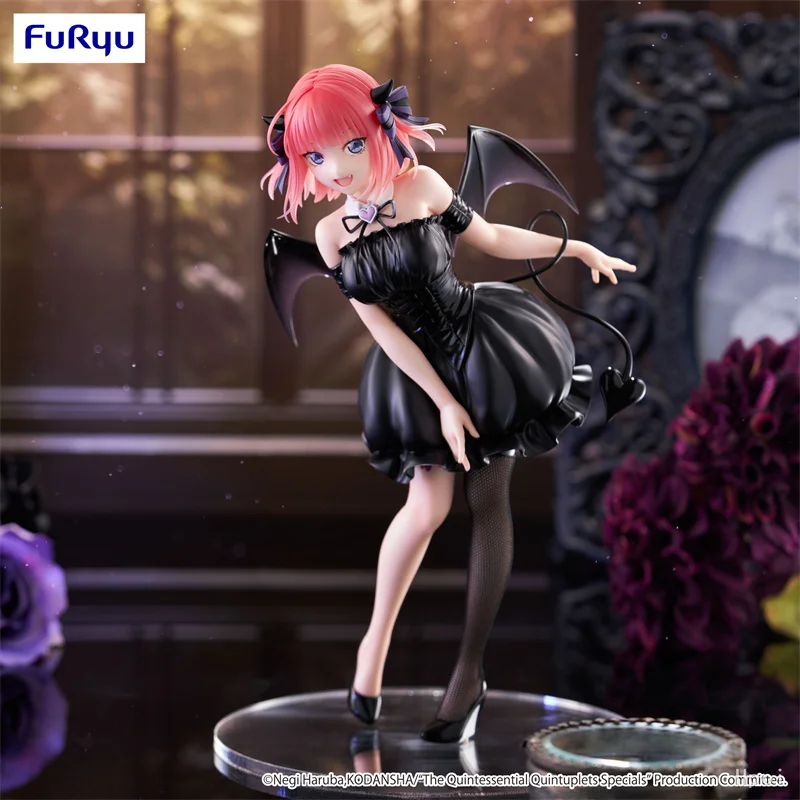 FuRyu Original 24 cm BiCute Dark Nino Nakano Action Figur Spielzeug Für Kinder Geschenk Sammeln Modell Ornamente