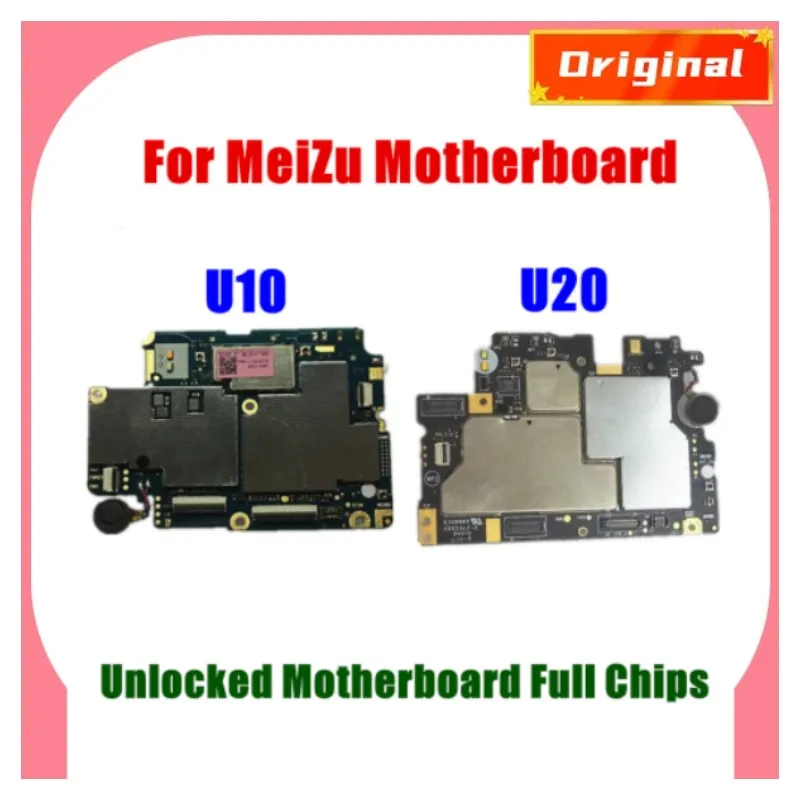 

Unlocked Electronic Panel Mainboard Motherboard Circuits Flex Cable With Firmware For Meizu Meilan U10 U20