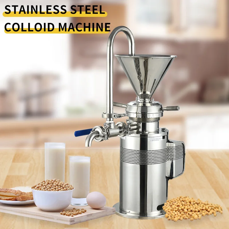 Jml 50S   Small Stainless Steel Peanut Butter Soy Chocolate Colloid Mill Grinder Making Machine for Food