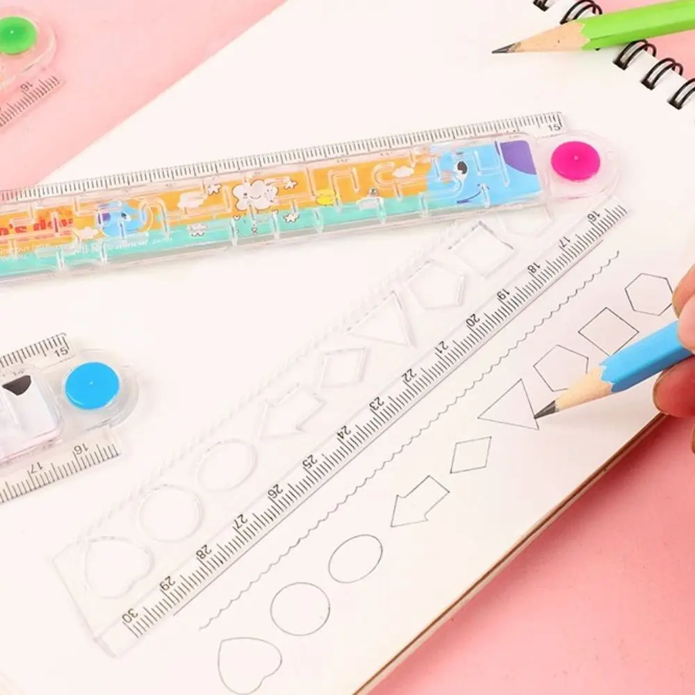 Multi-function School Office Supplies Drawing Tools Designer Artist Folding Ruler Measuring Ruler Drawing Ruler Measuring Tools