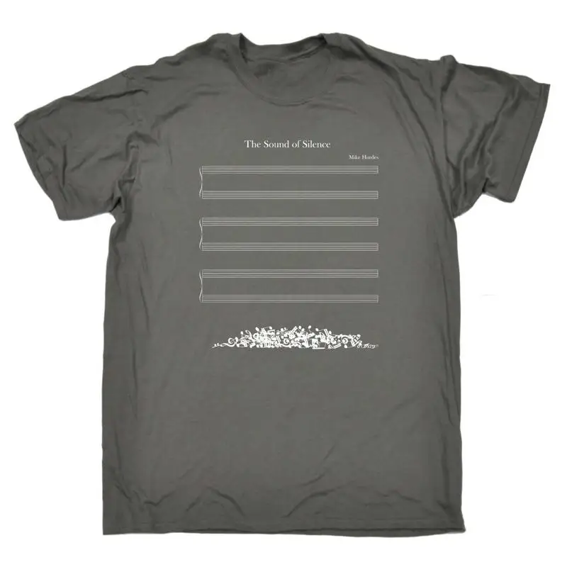

The Sound Of Silence Mens Funny Novelty T Shirt Top