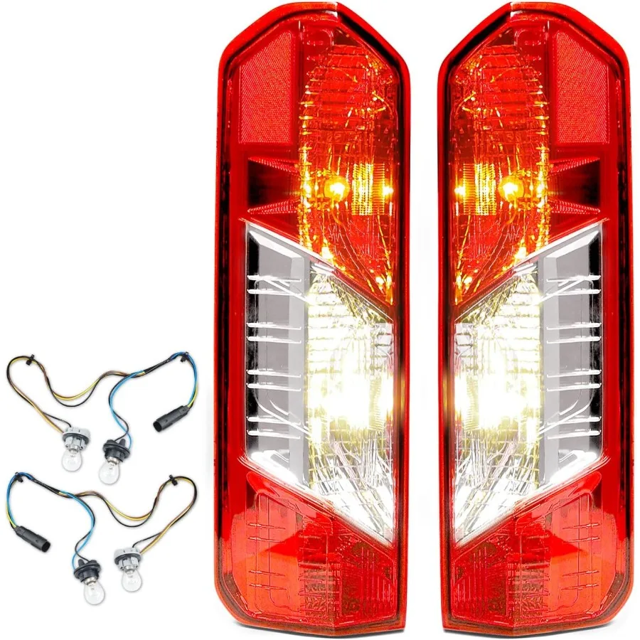 

Задний фонарь в сборе, совместимый с автомобилями Transit 250 350 150 350HD 20152025, включая лампочки и провода для легкой установки