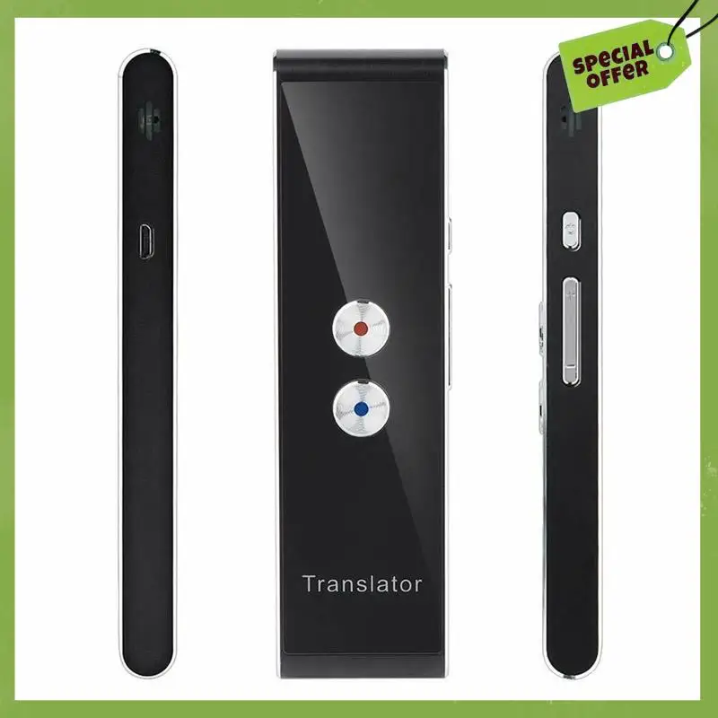 Leading-40 Languages Multi-Intelligent Instant Translation Wireless Voice Translation 2 Way Real-Time Voice Translation Travel