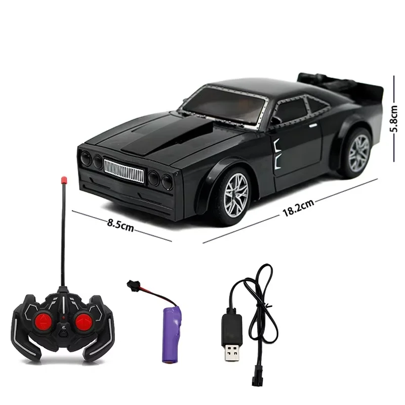 2024 New Remote Control Car Drift Car Simulation Sports Car Hellcat Batman Tank Model Car Children'S Boy Car Toy Christmas Gifts