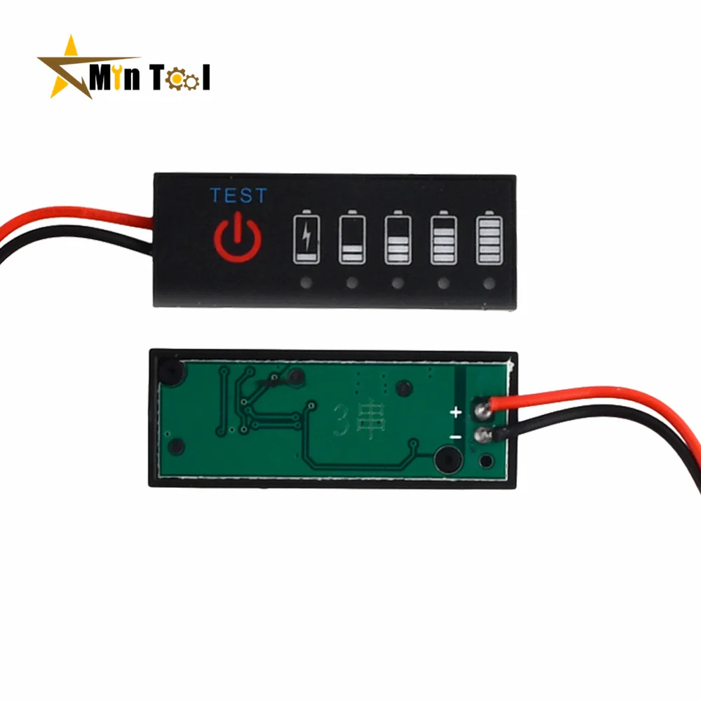 3.7V-25.2V Battery Level Indicator 18650 Lipo Lithium Capacity Tester Meter 1S 2S 3S 4S Module Lithium Battery Tester