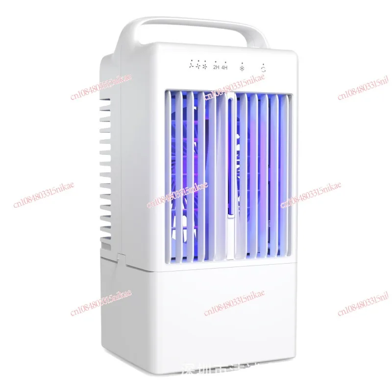 

Water-Cooled Desktop Fan - Small Dorm Spray Fan, Portable Water-Added Cooling Air Conditioner Fan