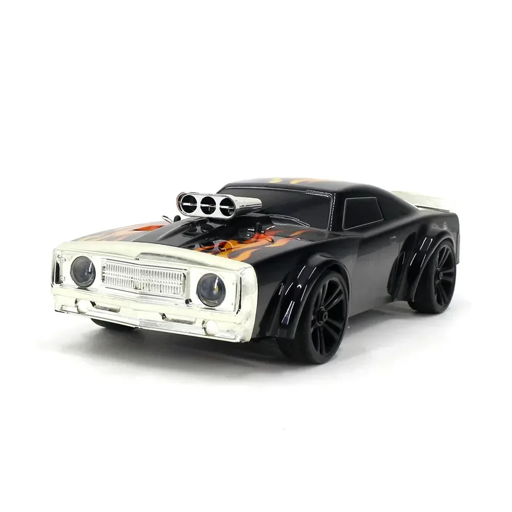 2.4g Electric Four-Wheel Drive Flat Run Classic Car Remote Control Drift Car 1:16 Light Speed Racing Model Toy Outdoor Gift