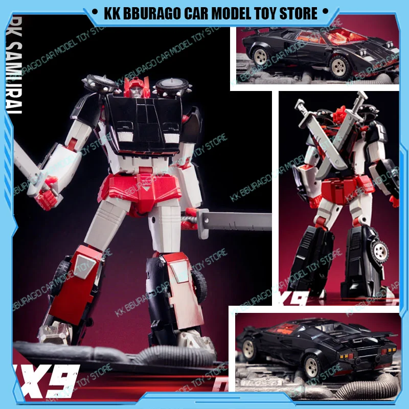 

DX9 MINI Transforation D21B Action Figures Dark Samurai Sideswipe MP Scale G1 Model D21b Figurines Robot Car Toys Children Gift