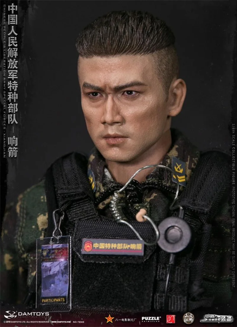 Collection DAMTOYS 78048 1/6 Soldier Pla Army Special Forces Combat Hero Ambassador Of Peace 12