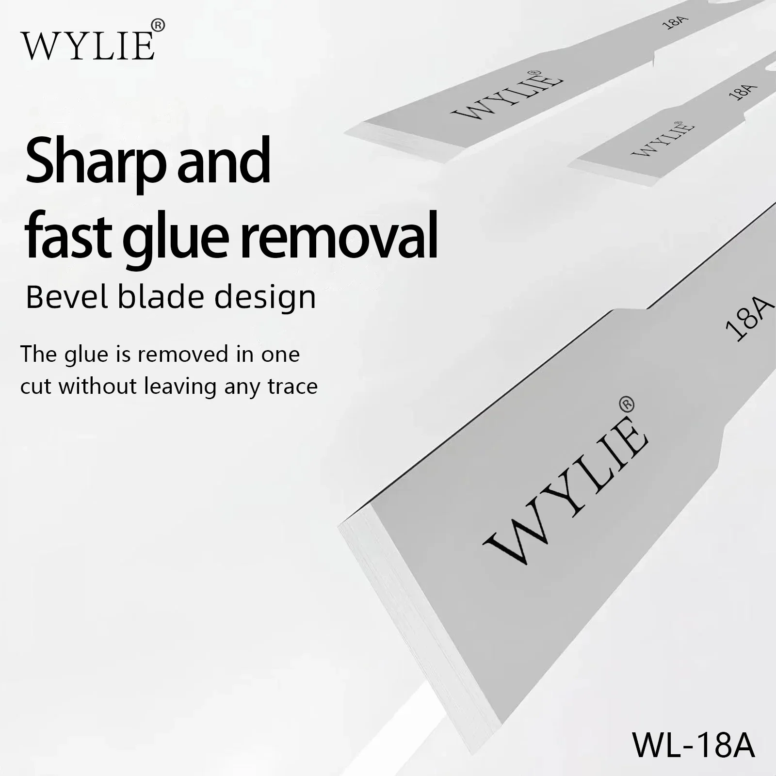 เครื่องมือลอกกาว WYLIE WL-18A สำหรับซ่อมโทรศัพท์มือถือ ลอกกาว CPU ฝาหลังกระจก ชิป จำนวน 200 ชิ้น