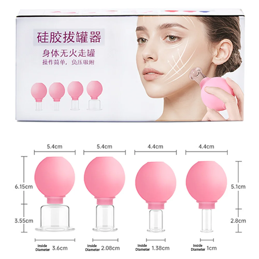 

Facial Massage Cupping Set 1PCS Eye Face Massage Vacuum Anti - Silicone Cupping Massage Therapy for Beauty Body Cup