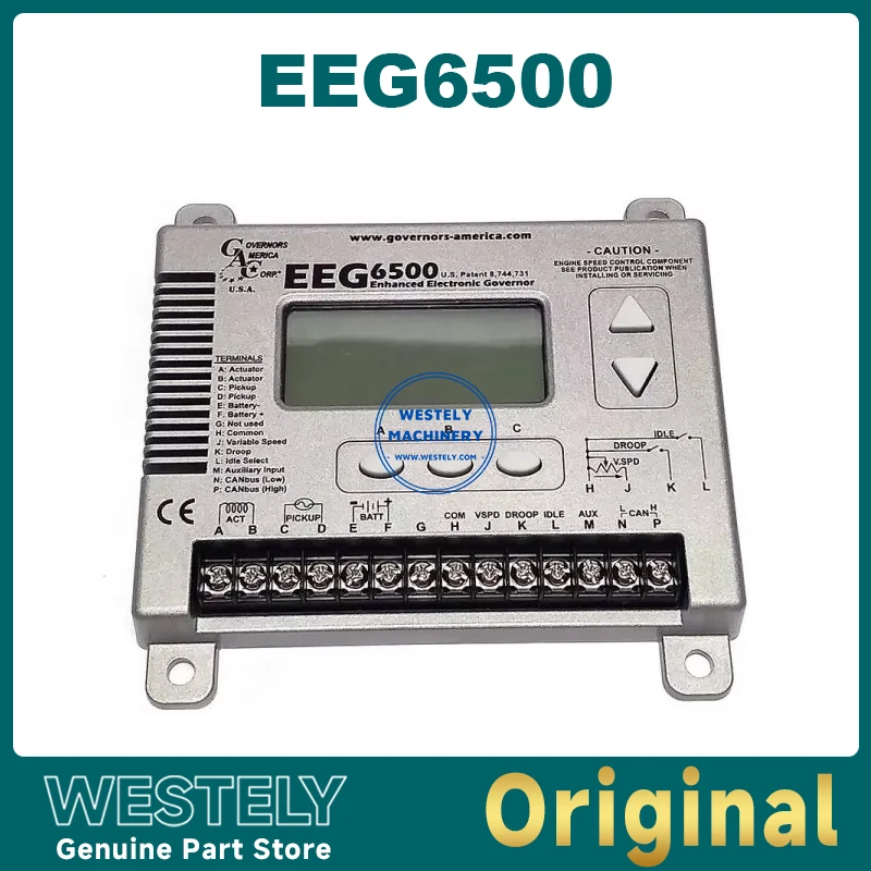 

Original Genuine EEG6500 Enhanced Electronic Controller Adjustable Starting Fuel Strategy Speed Governo GAC Series High Qaulity