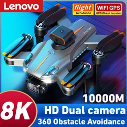 Lenovo-Drone P11 Max GPS Professionnel, Caméra 8K HD, Quatre Voies pour Touristes, Caméra Intelligente, Évitement d'Obstacles, Quadrotor Sans Balais, 10000m